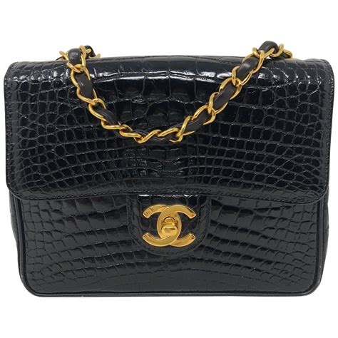 chanel gabrielle crocodile bag|crocodile Chanel handbags.